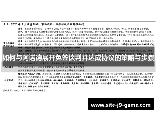 如何与阿诺德展开免签谈判并达成协议的策略与步骤