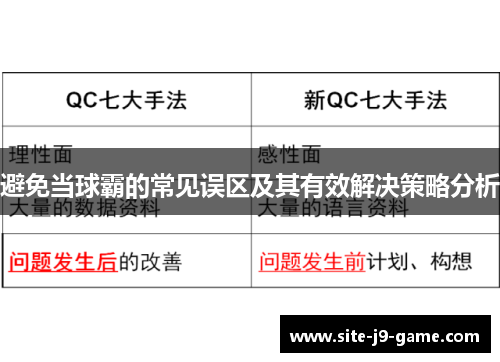 避免当球霸的常见误区及其有效解决策略分析