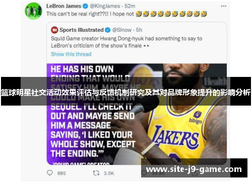 篮球明星社交活动效果评估与反馈机制研究及其对品牌形象提升的影响分析